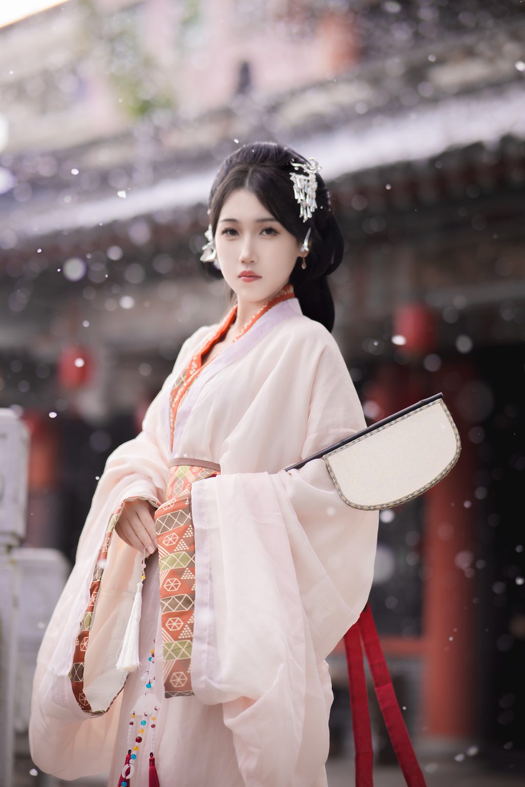 动漫博主@不呆猫 战国袍[140P2V-1.96GB] 网红写真-第3张