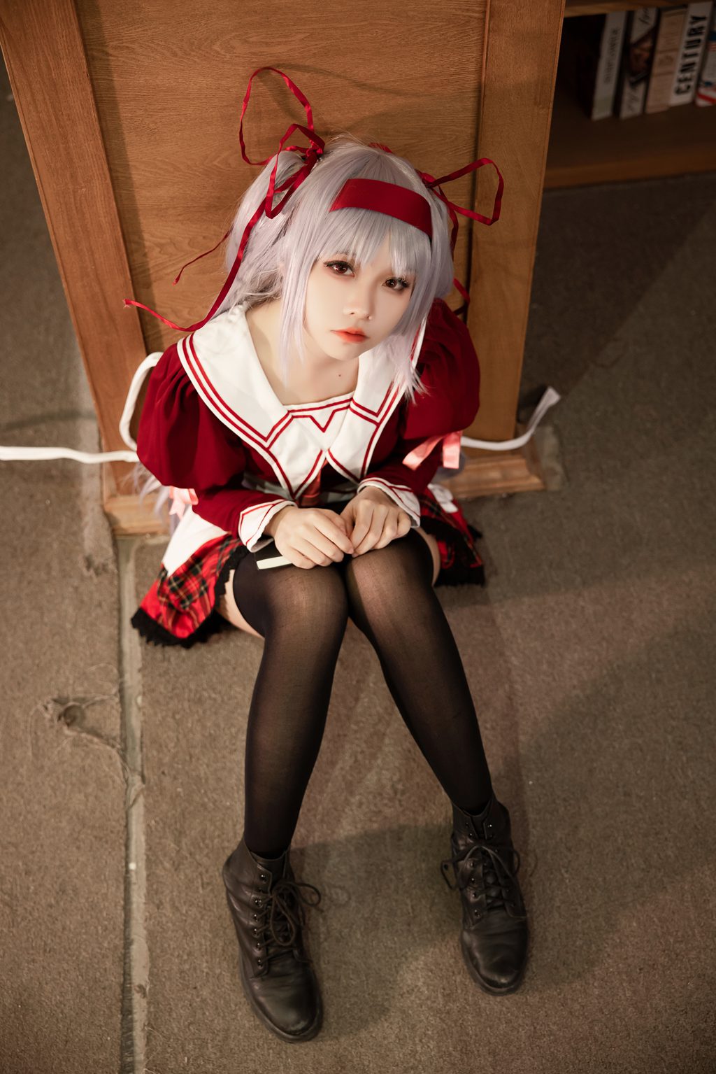 动漫博主@G44不会受伤 11eyes[15P-240M] 网红写真-第1张