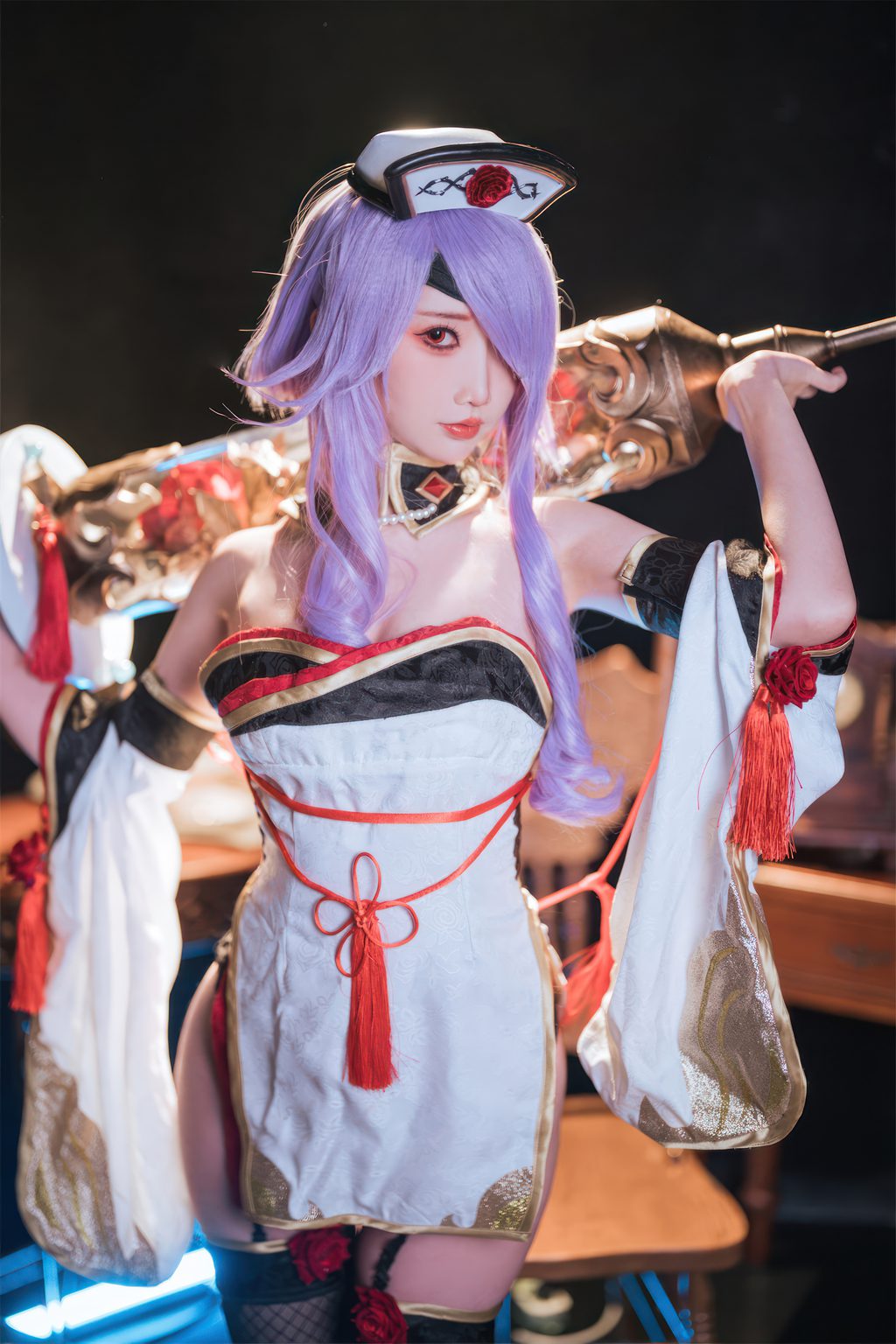 人气动漫Coser@面饼仙儿 公主连结Re：Dive 宵滨深月[34P-1V-429M] 网红写真-第1张