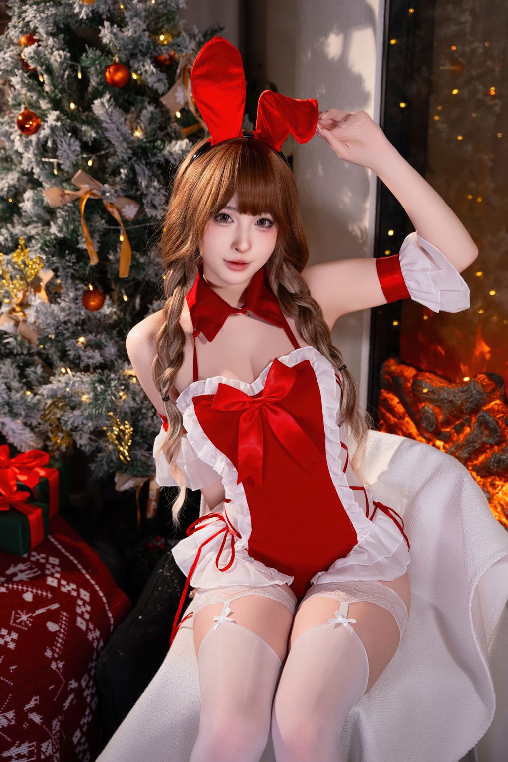 知名动漫博主@清水由乃 圣诞曲奇 [62P/1V/1.70G] 网红写真-第1张