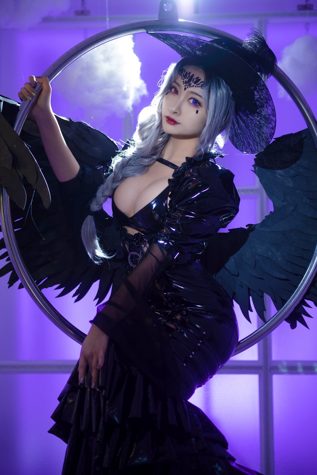 网紅Coser@洛璃 LoLiSAMA  魔女莉莉丝[74P-789M] 网红写真-第1张