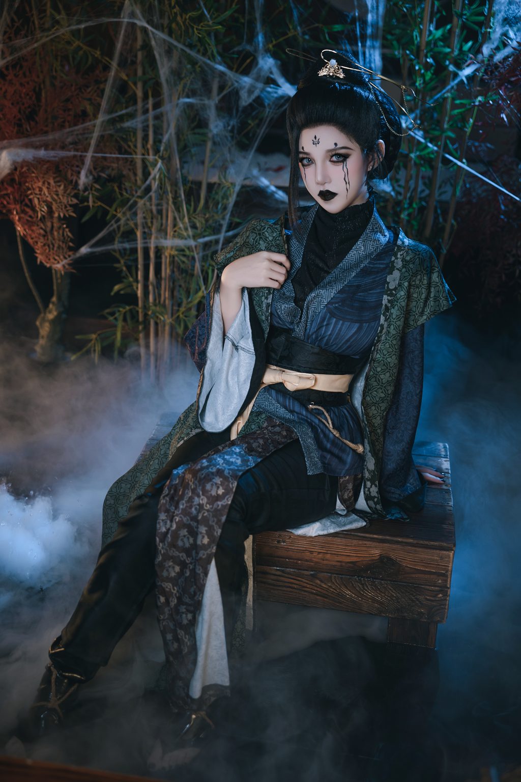 微博人气Coser@阿薰kaOri 黑神话悟空 蜘蛛精 四妹 [141P16V-.1.10GB] 网红写真-第2张