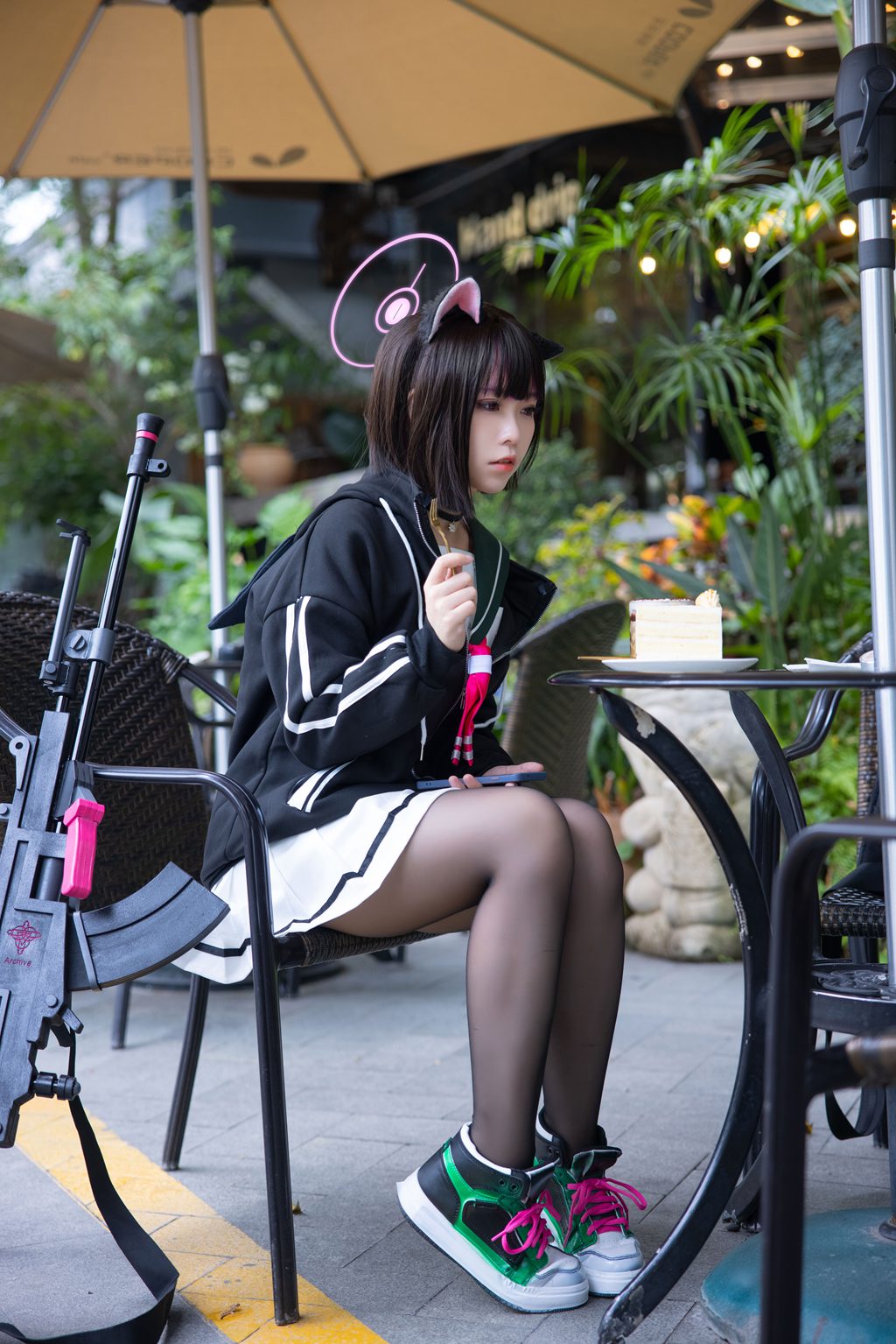 动漫博主@G44不会受伤 碧蓝档案 和纱[30P-343M] 网红写真-第1张