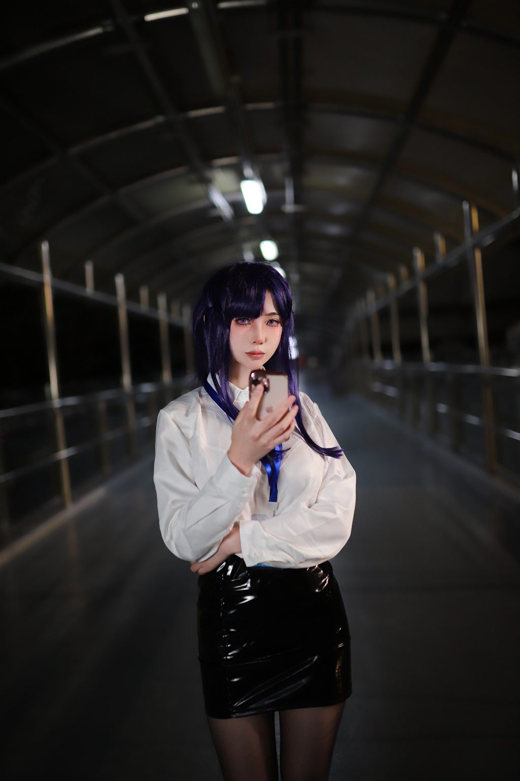 网红Coser@上杉绘梨落 雷电将军同人 [58P-488MB] 网红写真-第1张