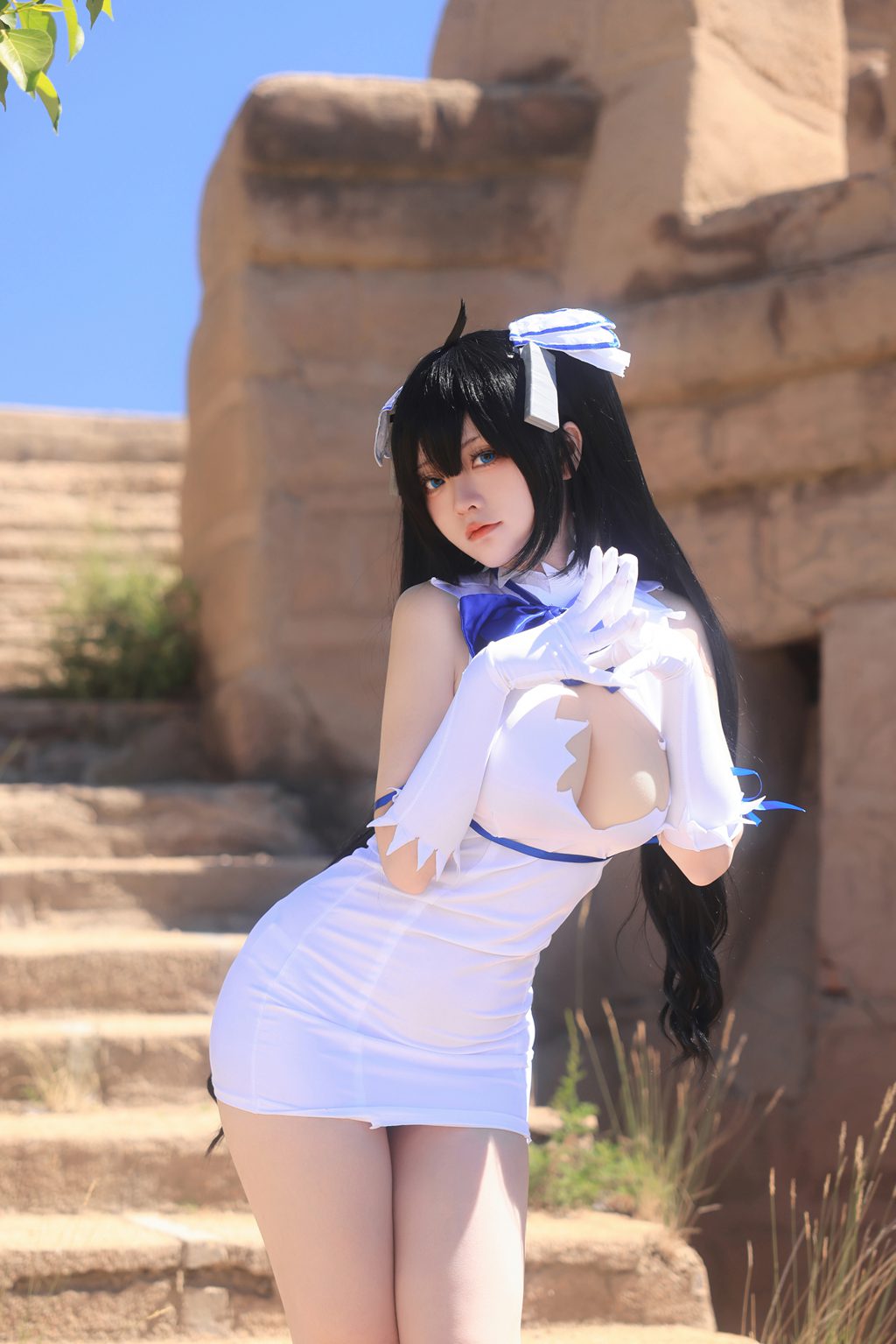 动漫博主@G44不会受伤 赫斯缇雅 [21P-223MB] 网红写真-第1张