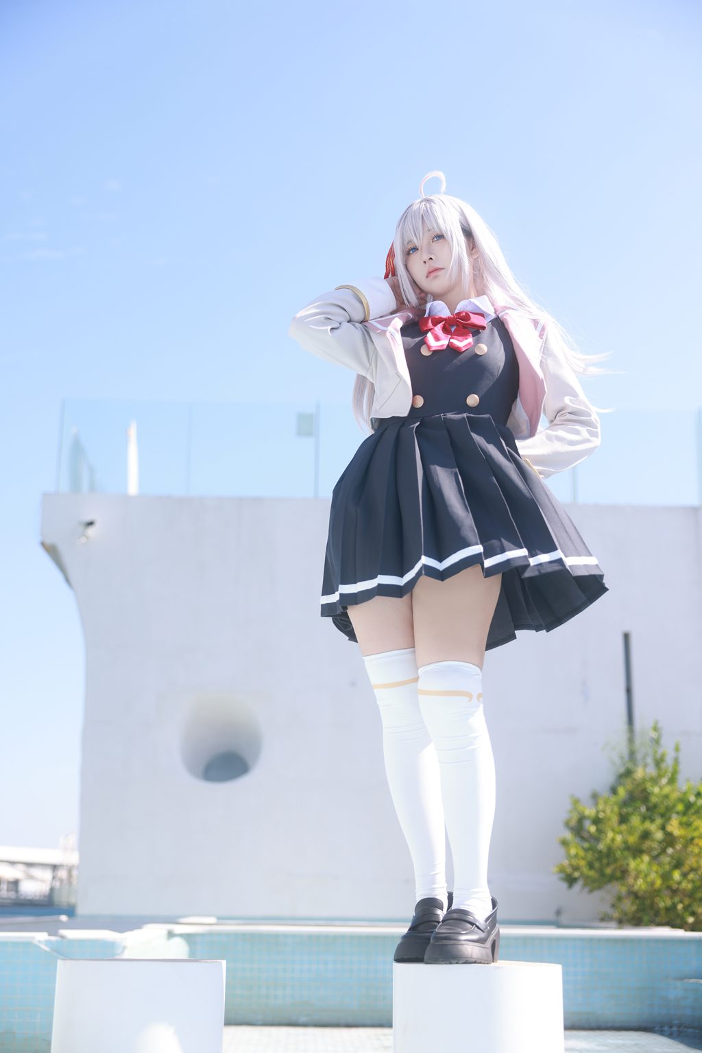 动漫博主@G44不会受伤 艾莉同学 [30P232MB] 网红写真-第4张