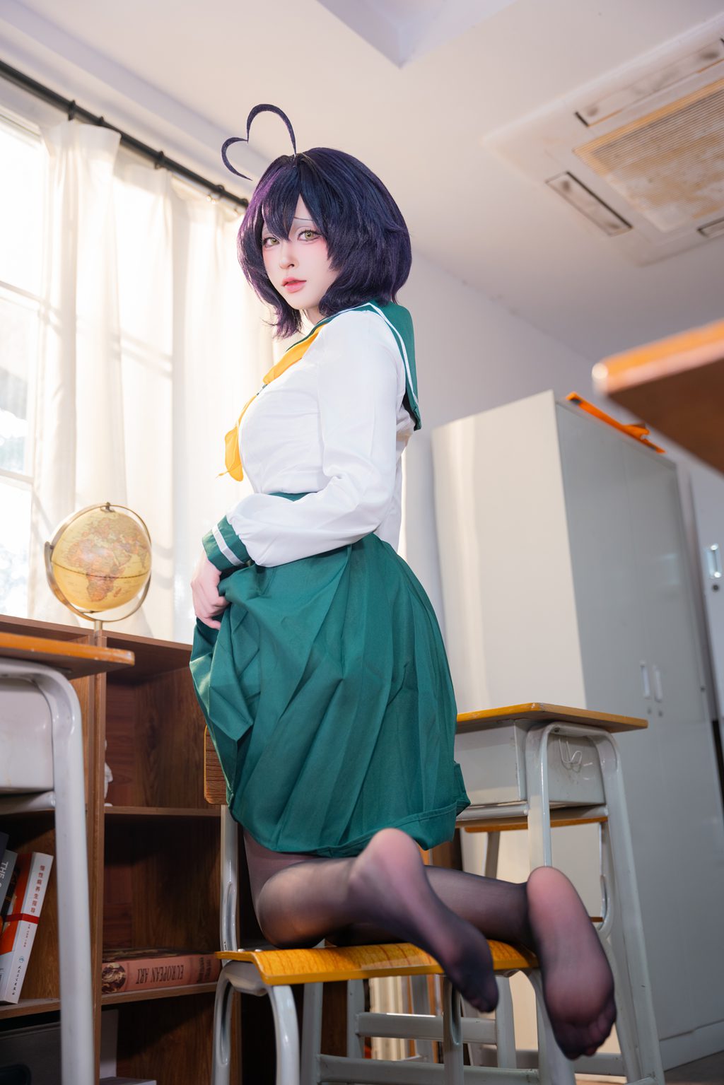 知名动漫博主@清水由乃 憧憬成为魔法少女 柊舞缇娜JK [81P-1.79GB] 网红写真-第4张