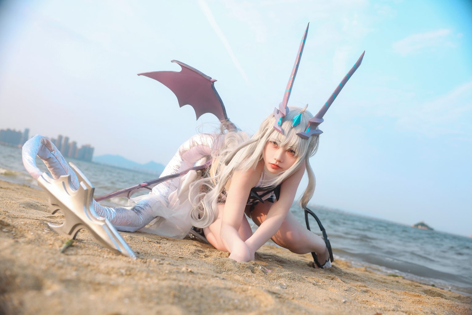 动漫博主@G44不会受伤 水妖兰 梅柳齐娜 Summer Melusine[21P-228M] 网红写真-第2张