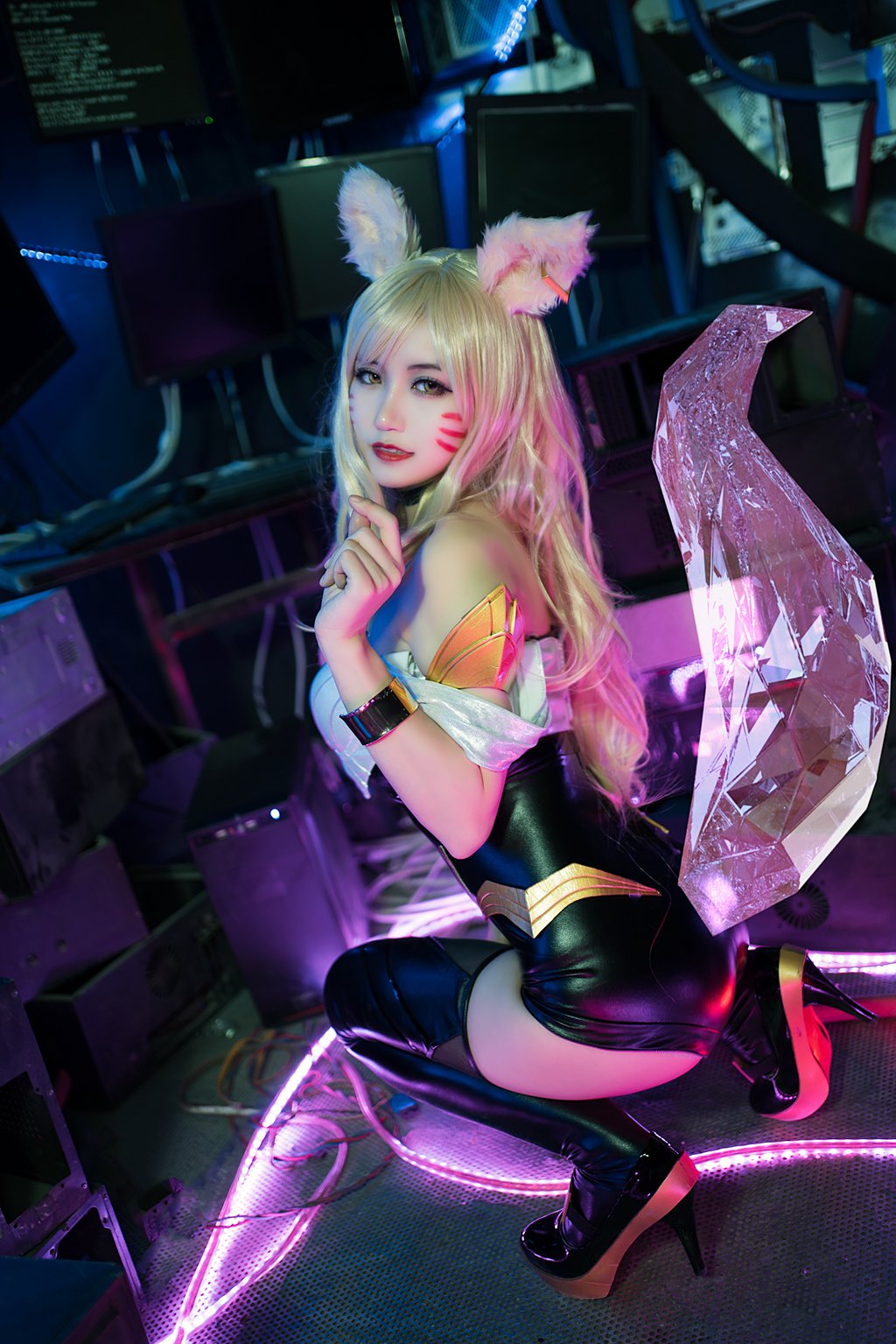 人气Coser@小仓千代 kda阿狸 [20P-251MB] 网红写真-第3张