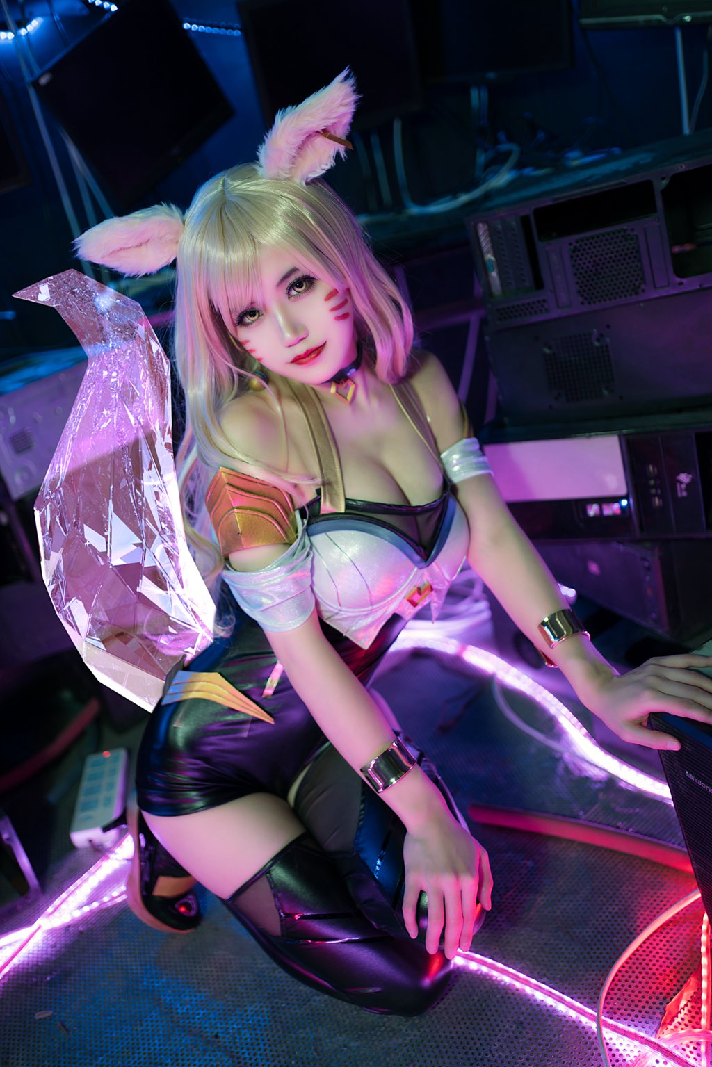 人气Coser@小仓千代 kda阿狸 [20P-251MB] 网红写真-第2张