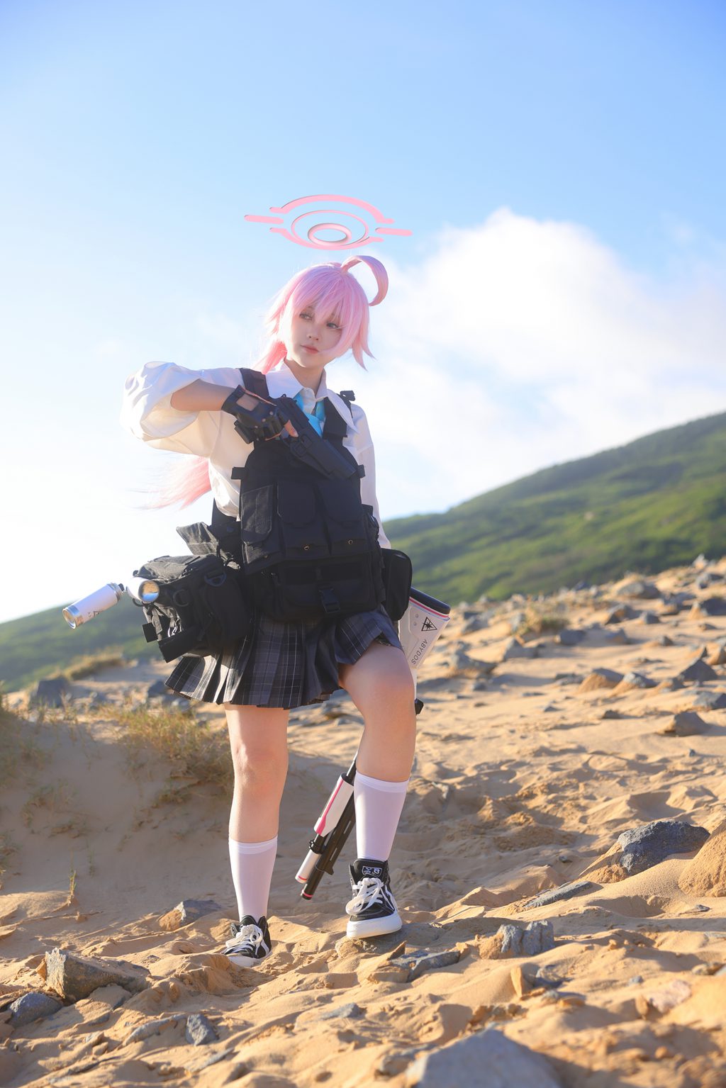 动漫博主@G44不会受伤 临战星野 [26P-248MB] 网红写真-第1张