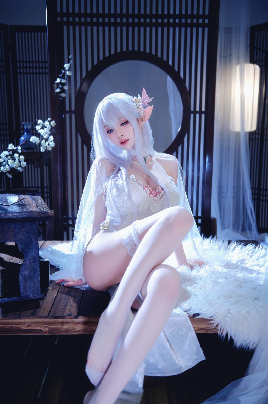 人气动漫Coser@Shika小鹿鹿 碧蓝航线 阿尔比恩[40P-471M] 网红写真-第1张