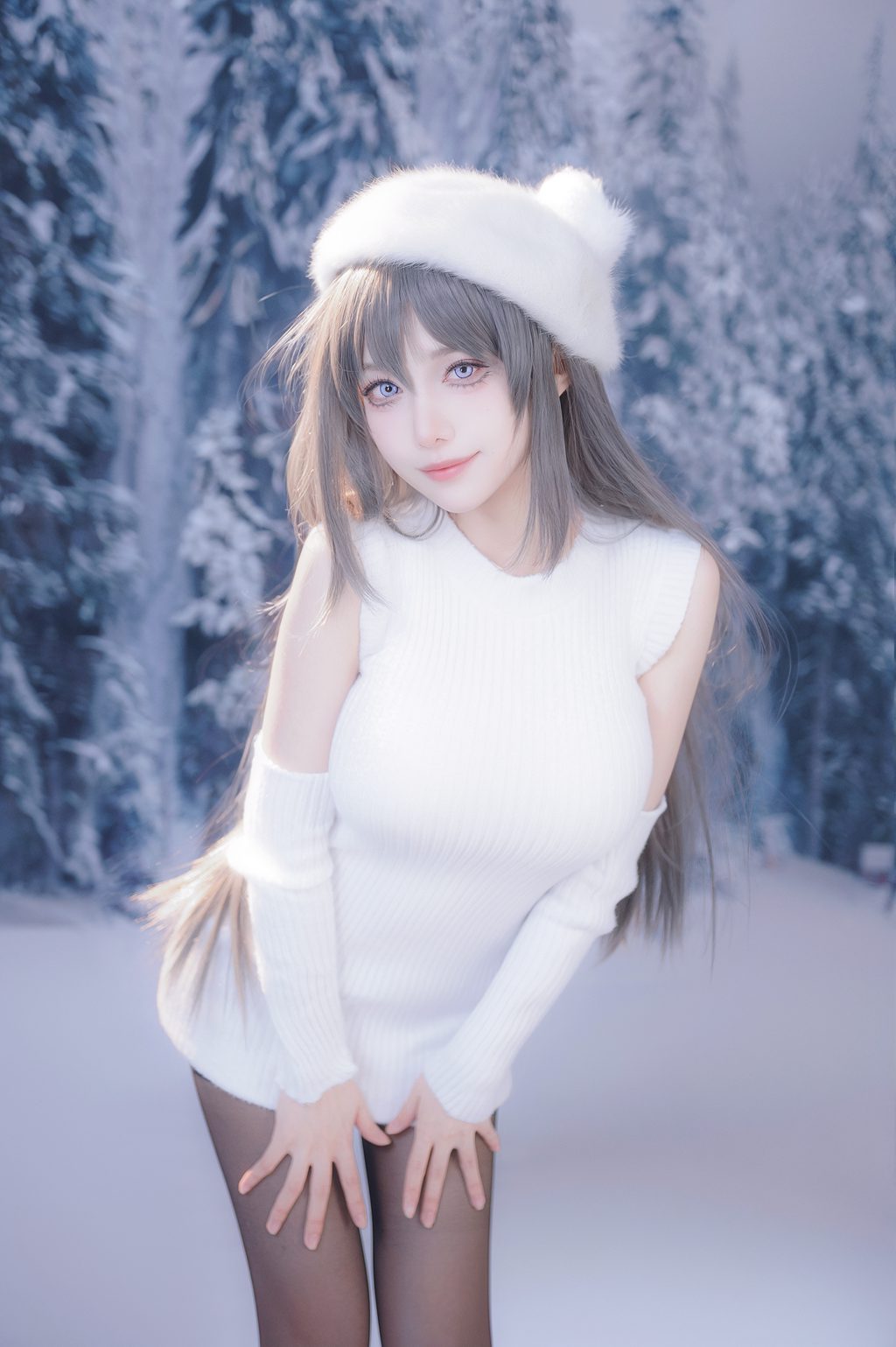 人气动漫Coser@Shika小鹿鹿 麻衣学姐 [25P-419MB] 网红写真-第1张