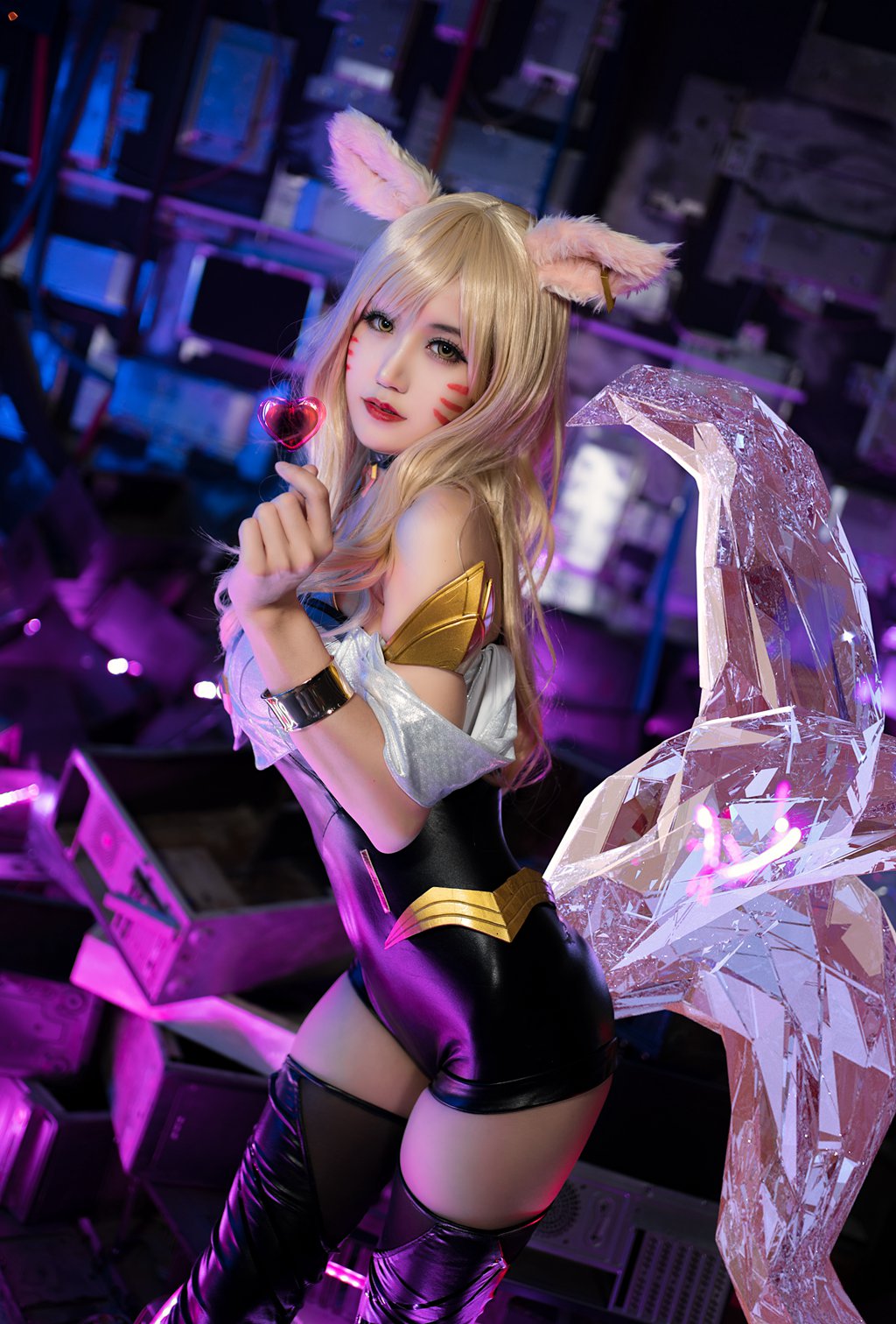 人气Coser@小仓千代 kda阿狸 [20P-251MB] 网红写真-第1张