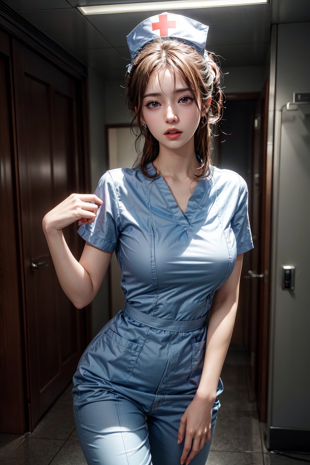 [AI绘画] 性感小护士 [10P/73MB] AI美女-第1张
