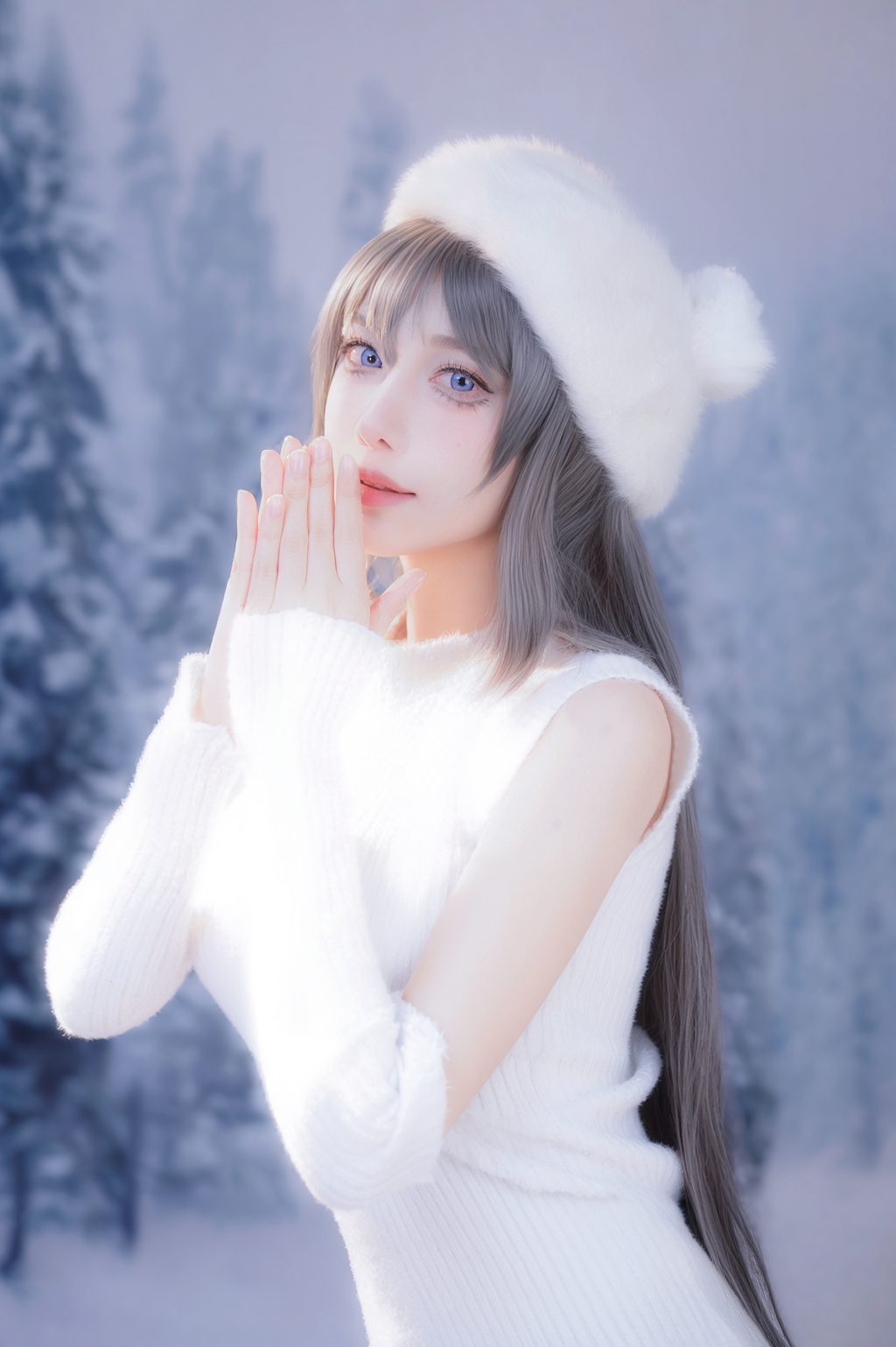人气动漫Coser@Shika小鹿鹿 麻衣学姐 [25P-419MB] 网红写真-第2张