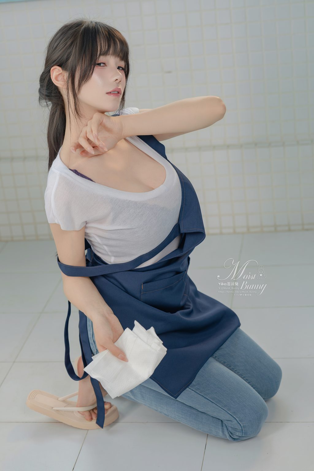 网紅博主@咬一口兔娘(黏黏团子兔) 钱汤の女将 [108P/2V/2.79G] 网红写真-第3张