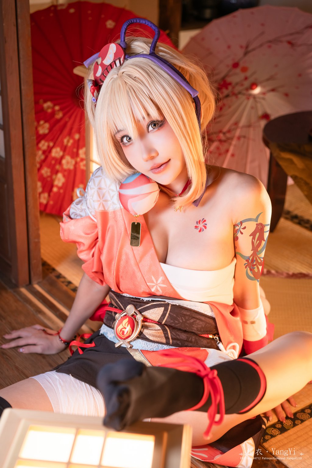 网红Coser@楊衣Yangyi –Yoimiya [38P1V-203MB] 网红写真-第4张