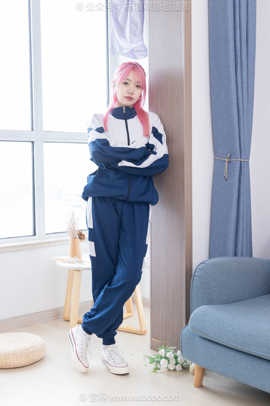 [BoBoSocks袜啵啵] NO.697 小甜豆 帆布鞋、短款厚白丝、校服 [153P/1V/5.78GB] 年费专享-第2张