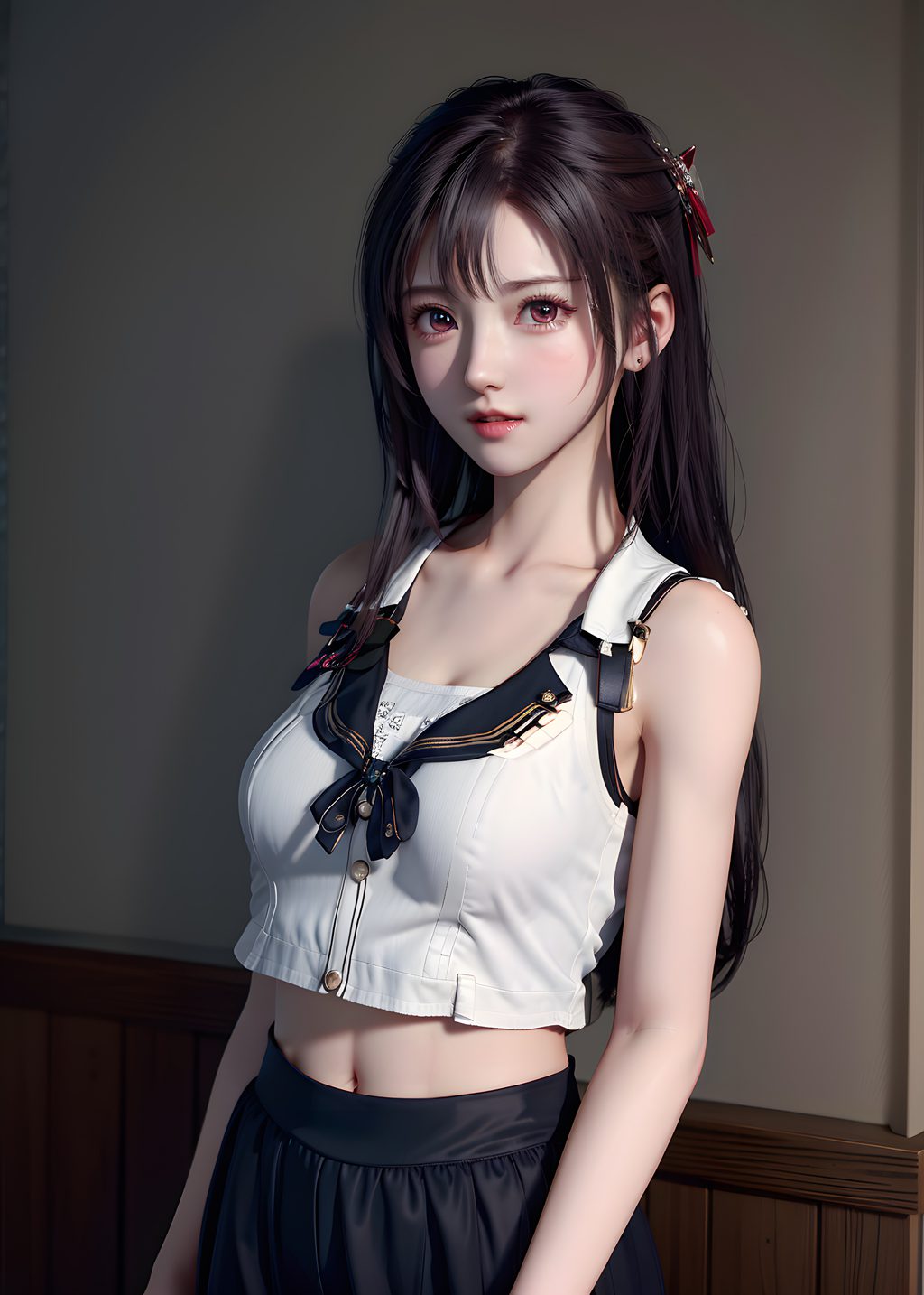 [AI绘画] 蒂法4K整合 [51P/78MB] AI美女-第1张