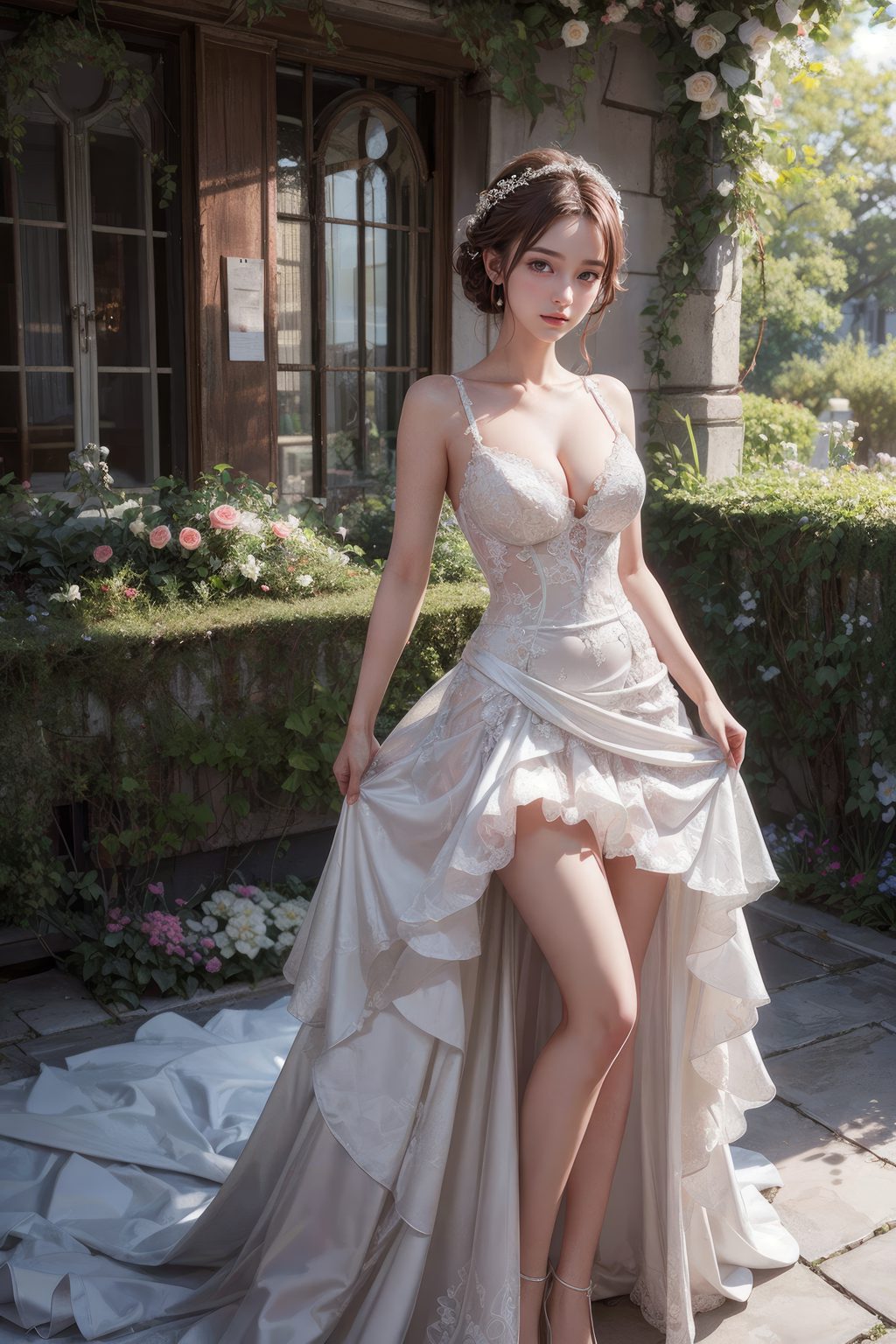 [AI绘画] 梦中的婚礼 [10P/87MB] AI美女-第2张