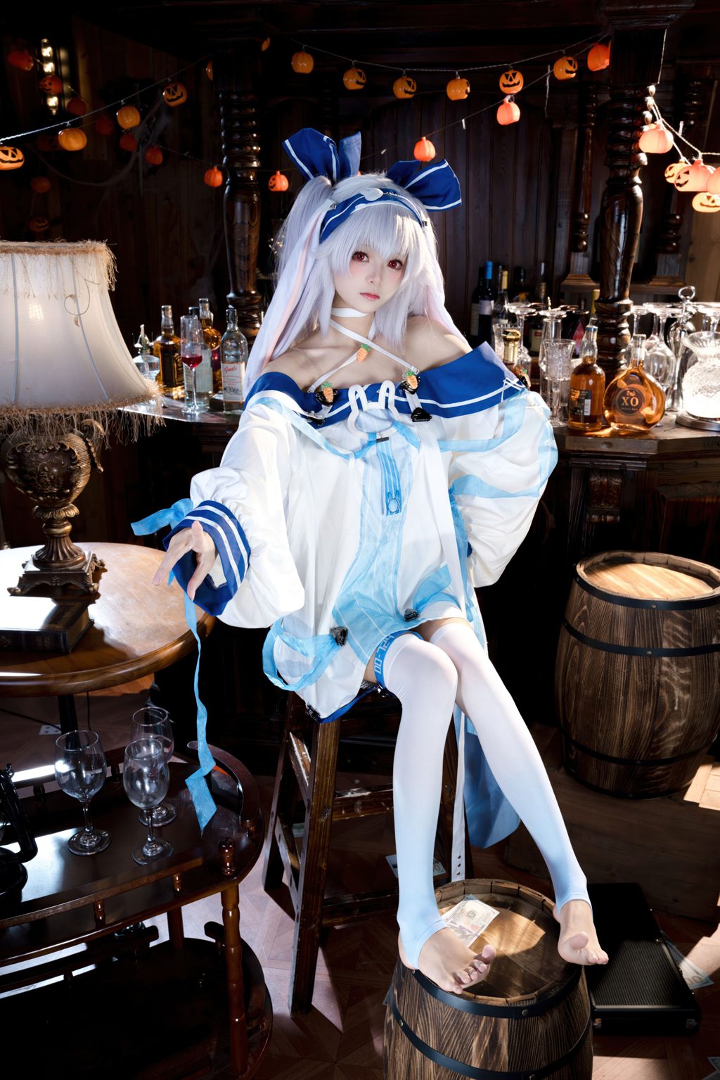 人气Coser@九柒喵 碧蓝你好像 拉菲ll [46P/266MB] 网红写真-第2张