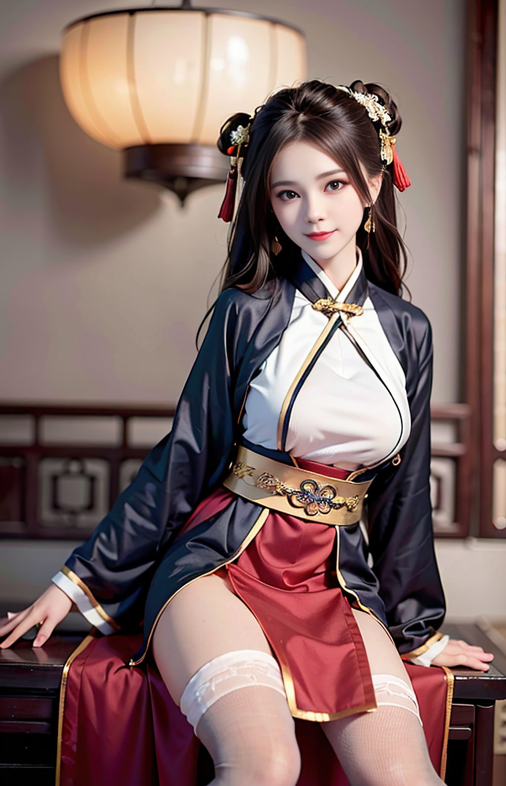 [AI绘画] 国风美女2 [102P/346MB] AI美女-第1张