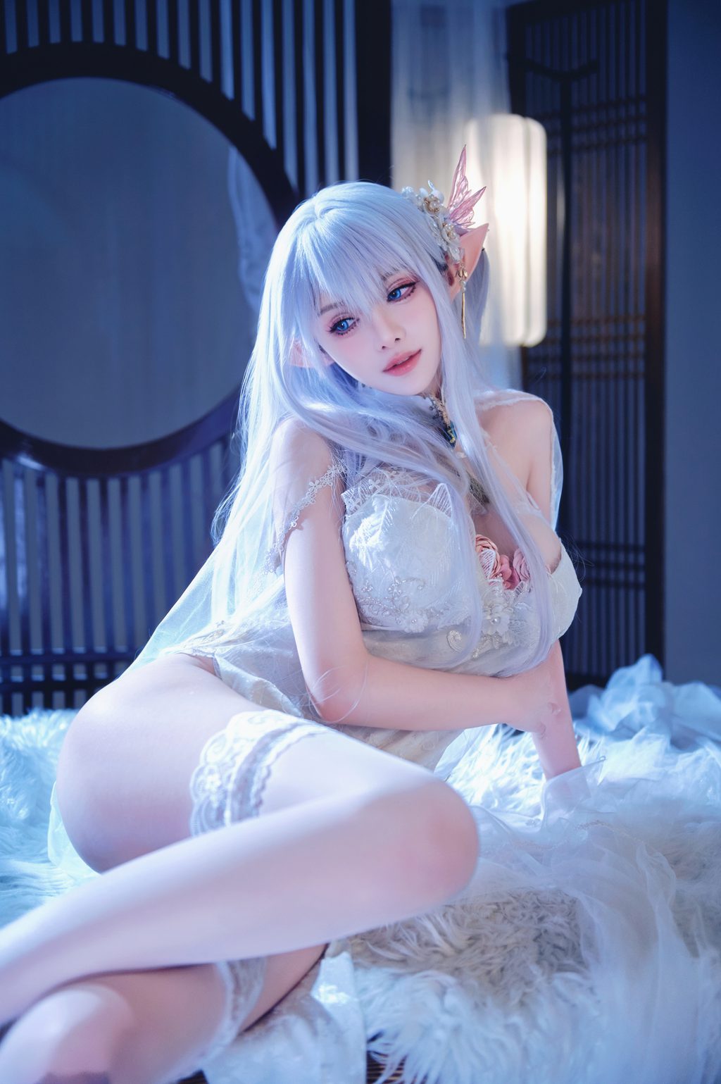 人气动漫Coser@Shika小鹿鹿 碧蓝航线 阿尔比恩[40P-471M] 网红写真-第3张