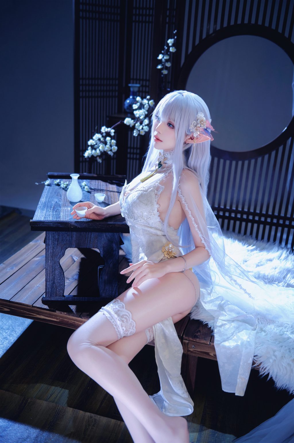 人气动漫Coser@Shika小鹿鹿 碧蓝航线 阿尔比恩[40P-471M] 网红写真-第4张