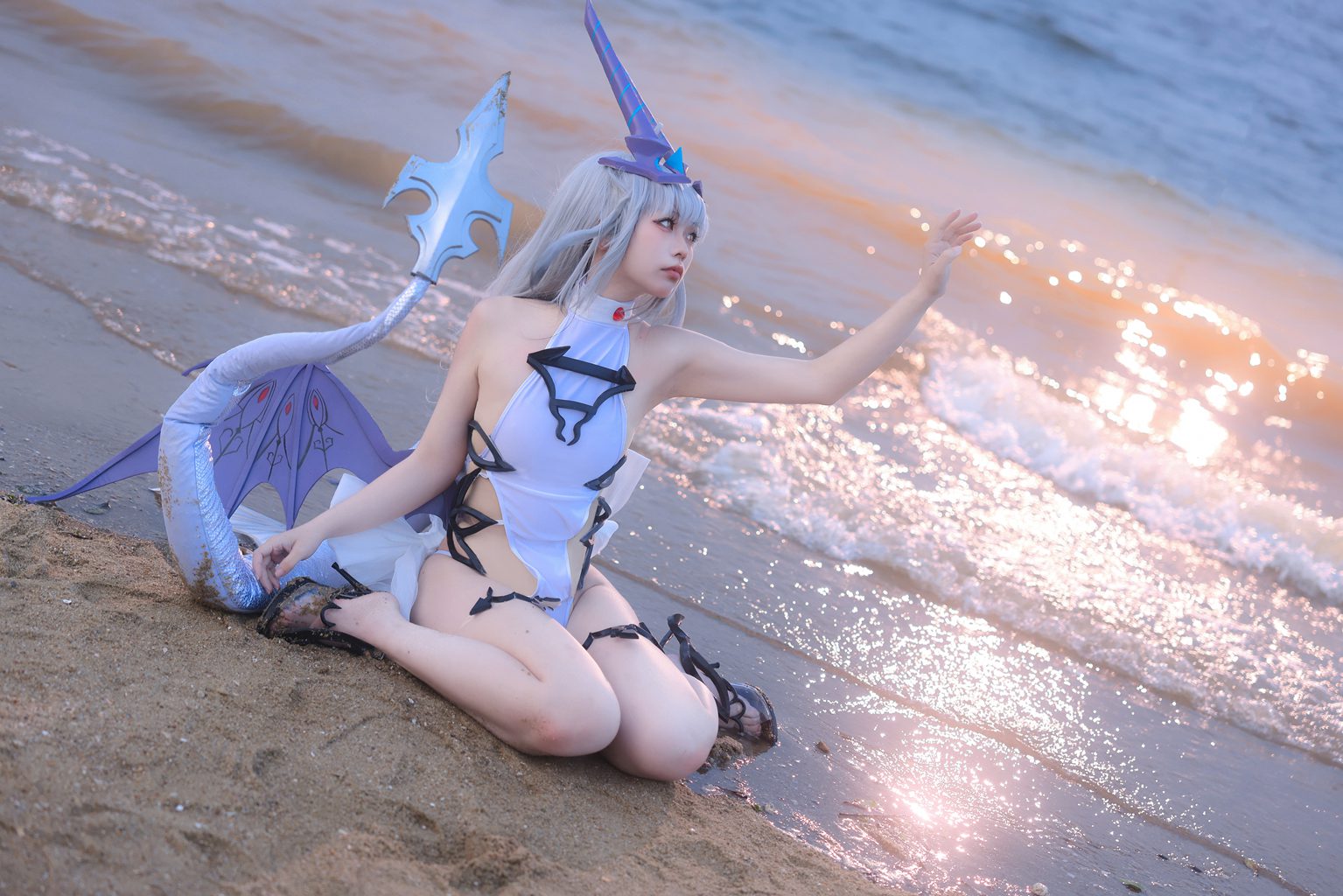 动漫博主@G44不会受伤 水妖兰 梅柳齐娜 Summer Melusine[21P-228M] 网红写真-第3张