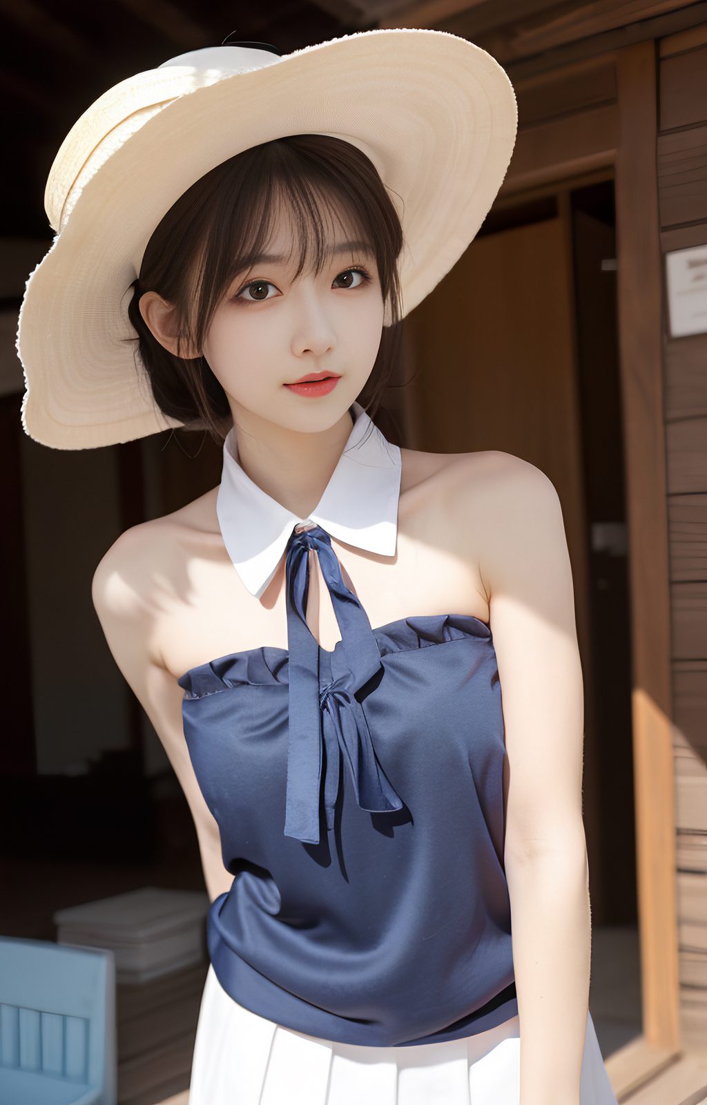 [AI绘画] 五一海边度假 [39P/138MB] AI美女-第4张