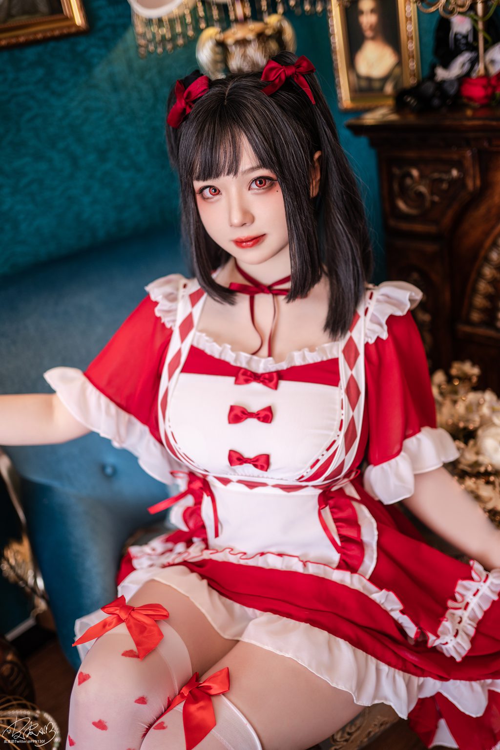 微博人气博主@皮皮奶可可爱了-元月贺图 [48P-1.01GB] 网红写真-第1张