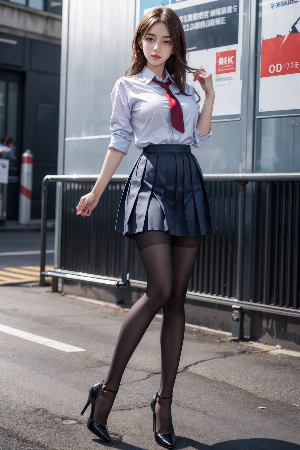 [AI绘画] JK制服 [10P/92MB] AI美女-第1张