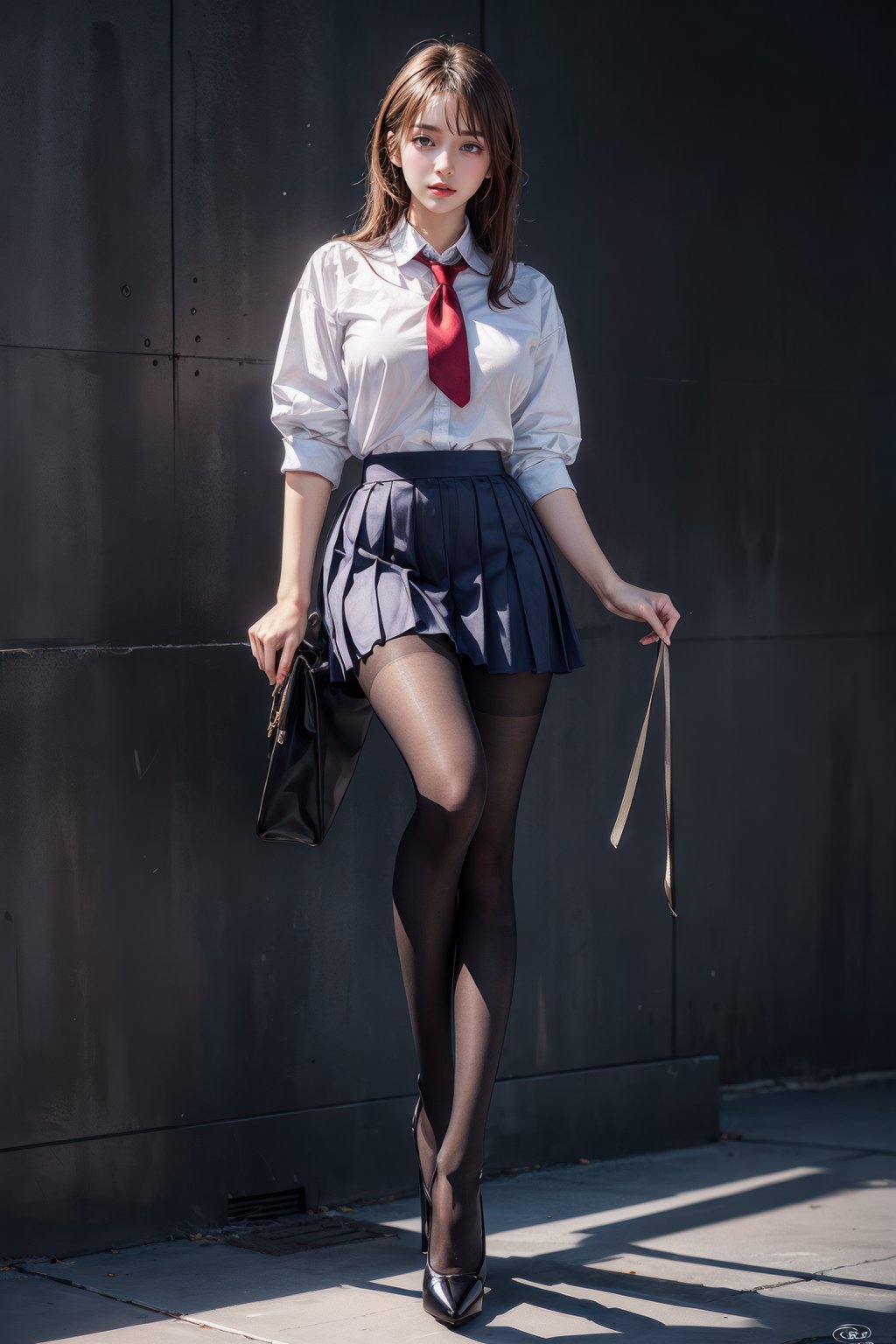 [AI绘画] JK制服 [10P/92MB] AI美女-第2张