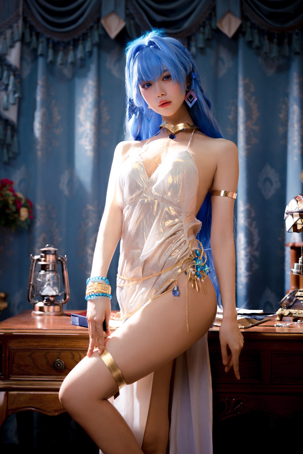 人气动漫Coser@Shika小鹿鹿 胜利女神海伦[37P-307M] 网红写真-第3张