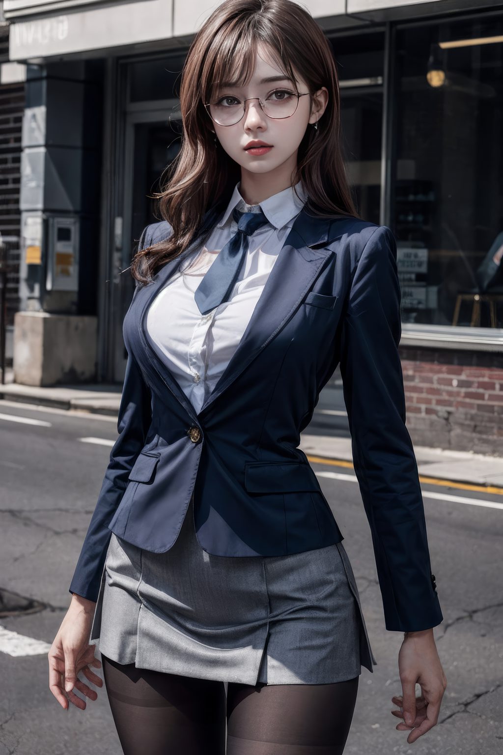 [AI绘画] 新来的老师 [11P/86MB] AI美女-第2张