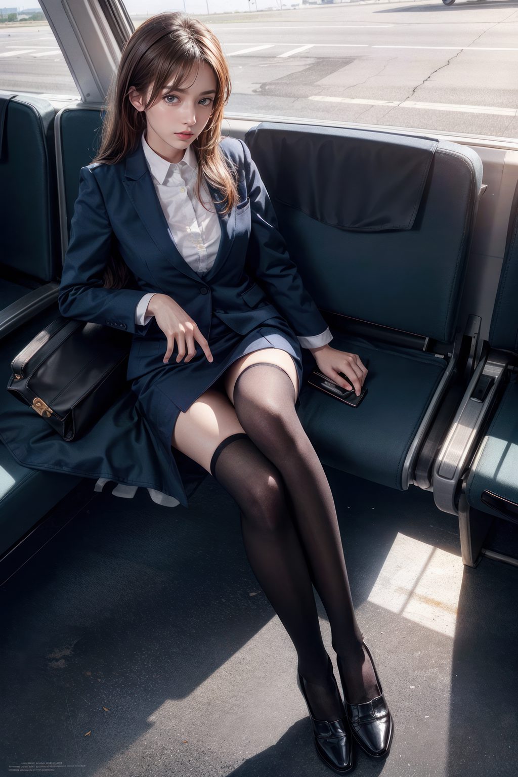 [AI绘画] 空姐女友 [10P/92MB] AI美女-第3张
