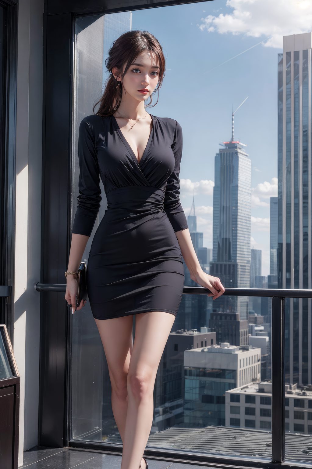 [AI绘画] 职业装 [10P/79MB] AI美女-第1张
