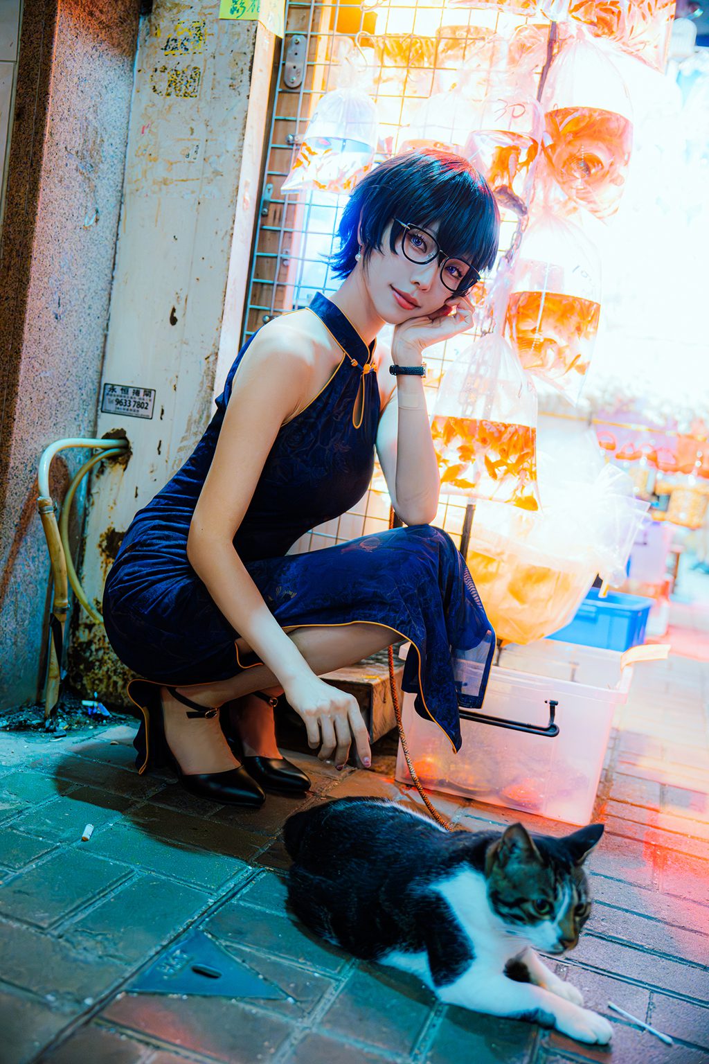 台湾Coser@ ElyEE子 2025年10月订阅C.Kujorai B 鯨井B [32P3V256MB] 网红写真-第1张