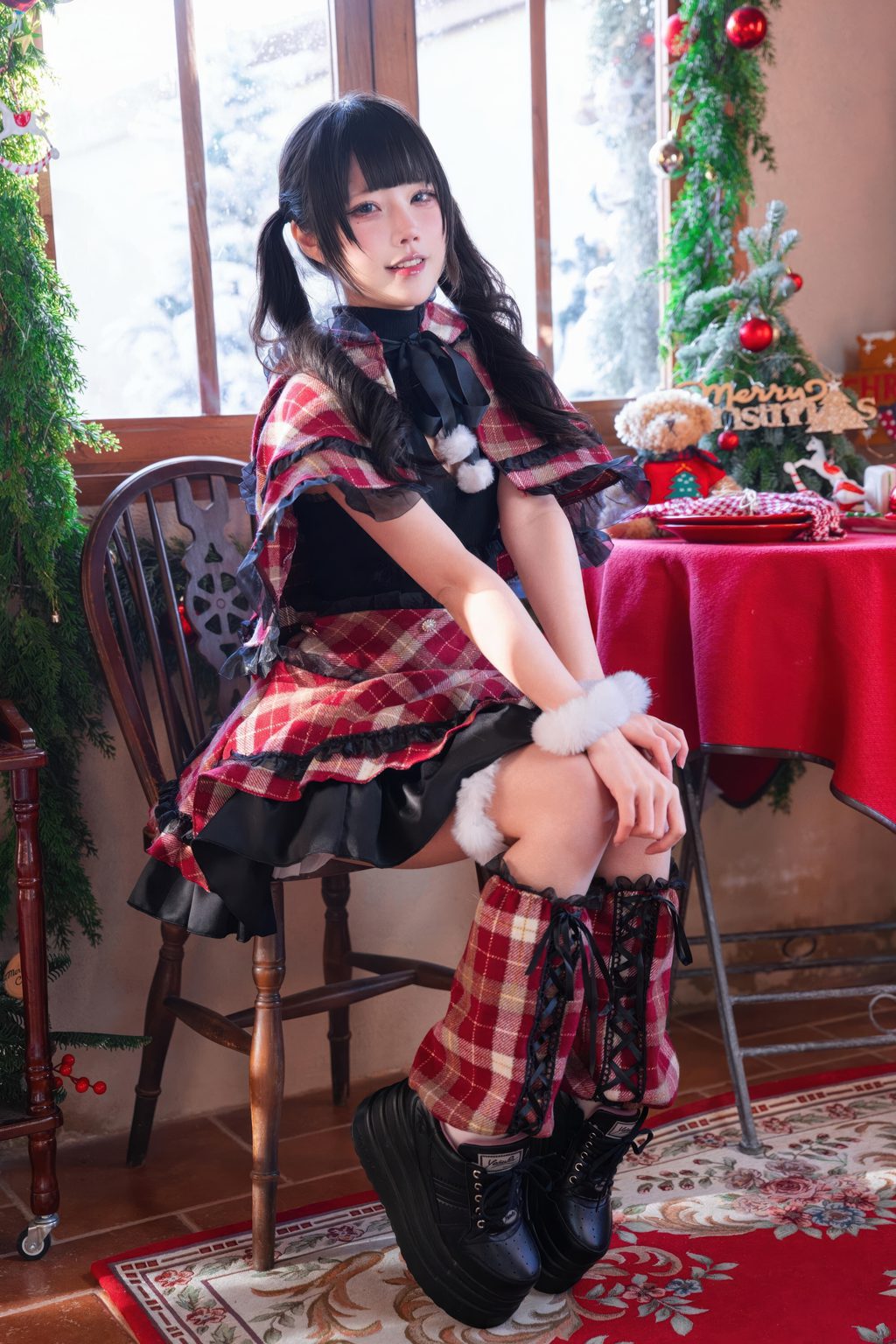 动漫博主@清水凪 圣诞 日&夜 [99P/893MB] 网红写真-第1张