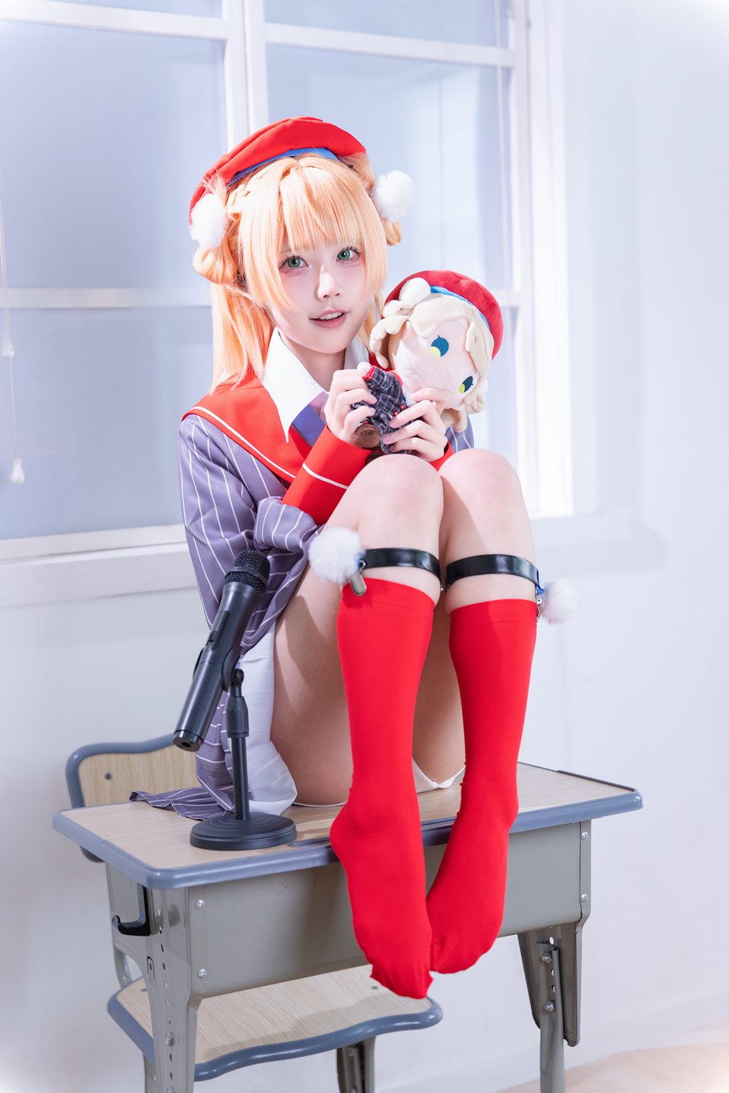 动漫博主@清水凪 时雨羽衣校服 [61P/516MB] 网红写真-第1张