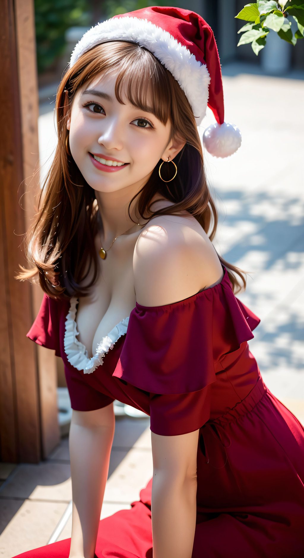 [AI绘画] 圣诞女友 大图 [66P/77MB] AI美女-第1张