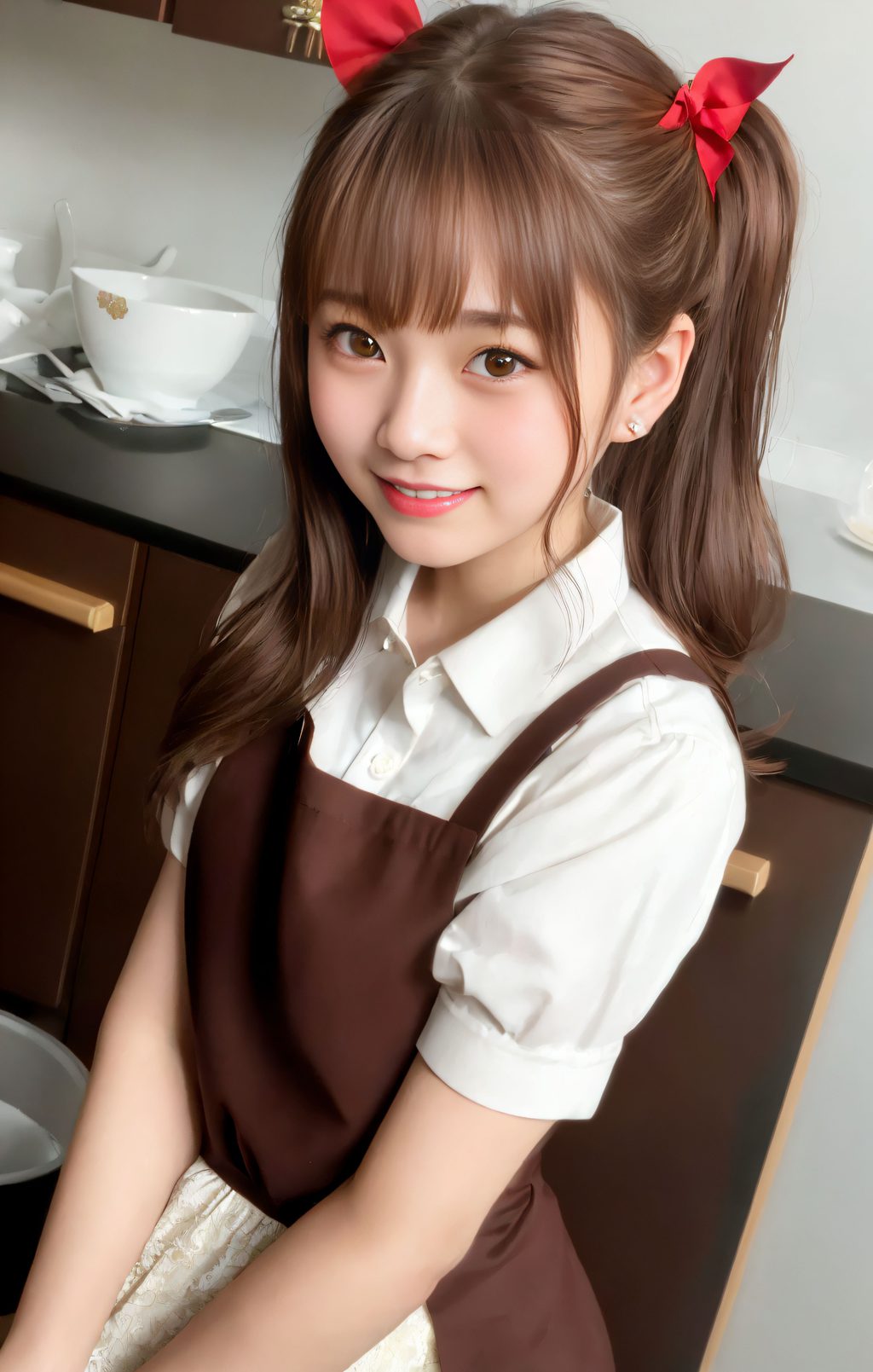 [AI绘画] 小厨娘 [52P/74MB] AI美女-第3张