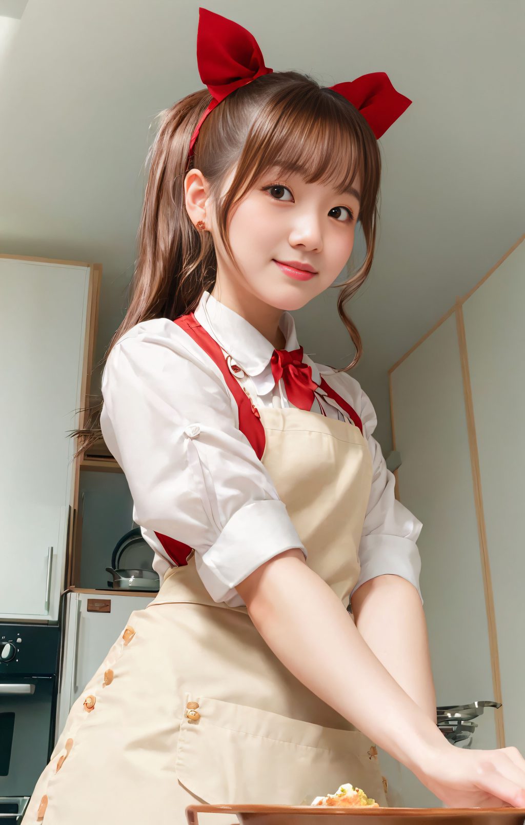 [AI绘画] 小厨娘 [52P/74MB] AI美女-第4张