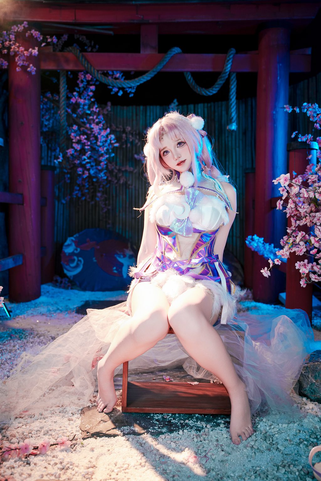 微博人气Coser@阿薰kaOri 永劫无间·殷紫萍 [61P/1V/320MB] 网红写真-第1张