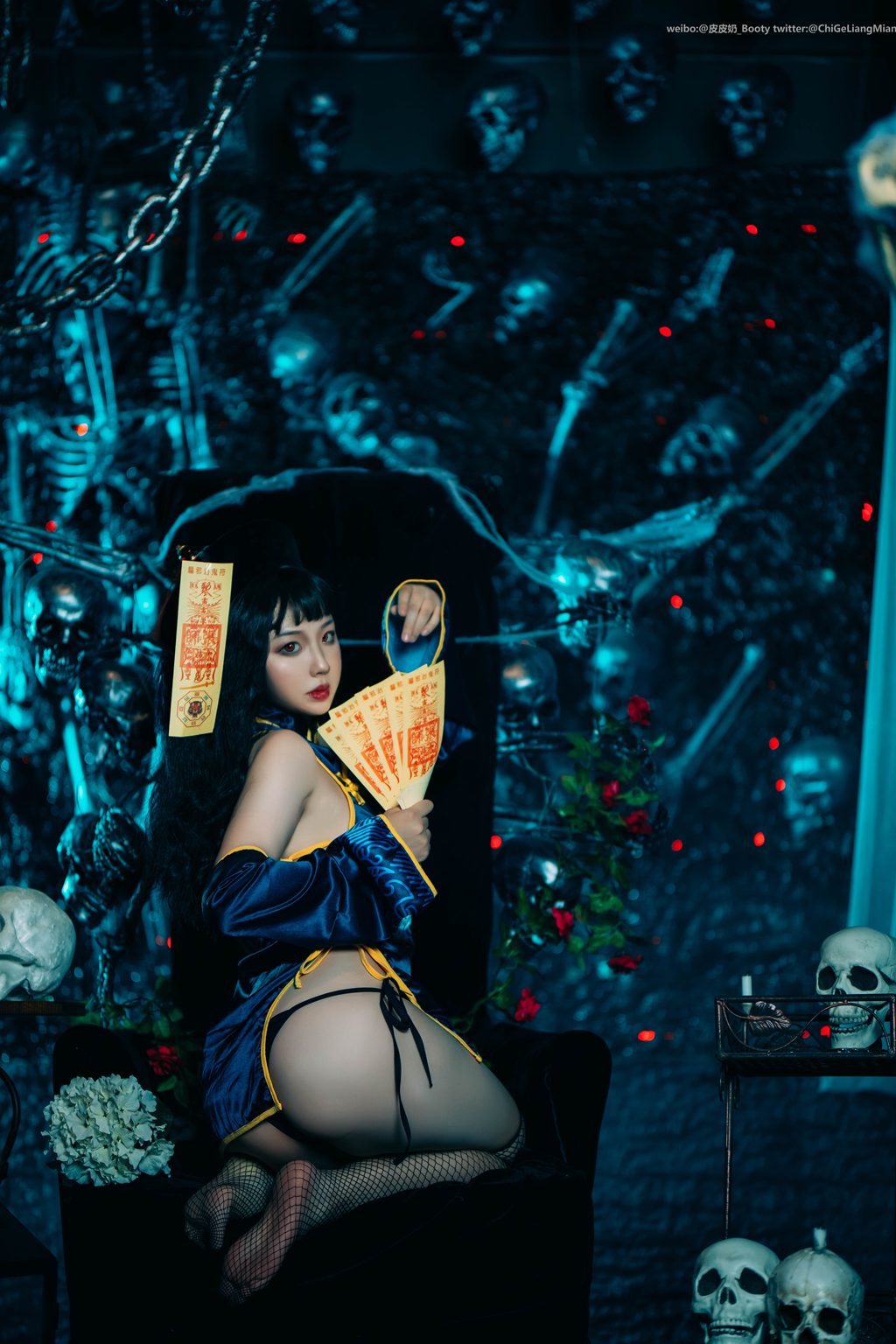 网红Coser@皮皮奶可可爱了啦 僵尸少女 [43P／134MB] 网红写真-第2张