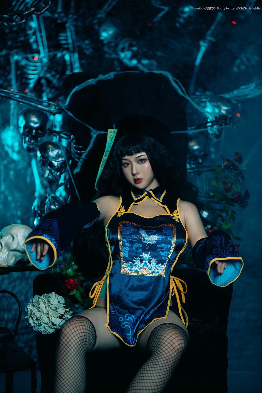 网红Coser@皮皮奶可可爱了啦 僵尸少女 [43P／134MB] 网红写真-第3张