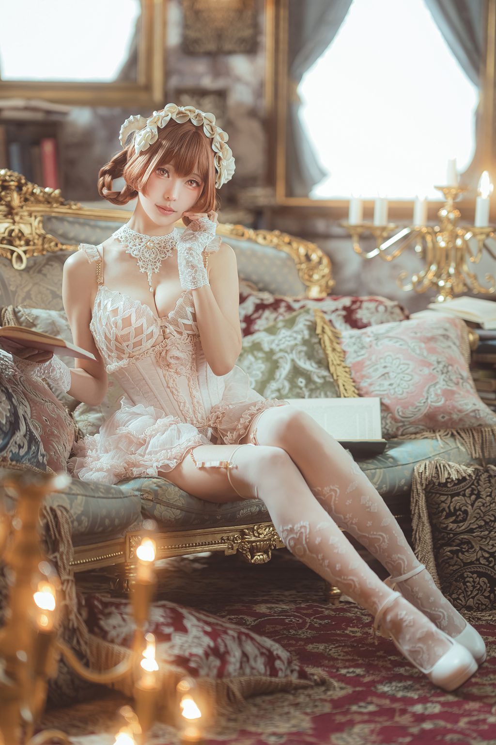 台湾Coser@ ElyEE子 2025年10月订阅S.Book Witch 書本魔女 [33P4V148MB] 网红写真-第1张
