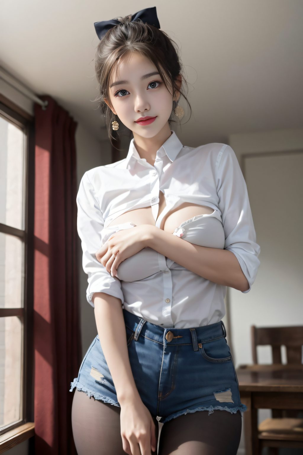 [AI绘画] 摸着良心系列之你喜不喜欢我这款 [39P/407MB] AI美女-第2张
