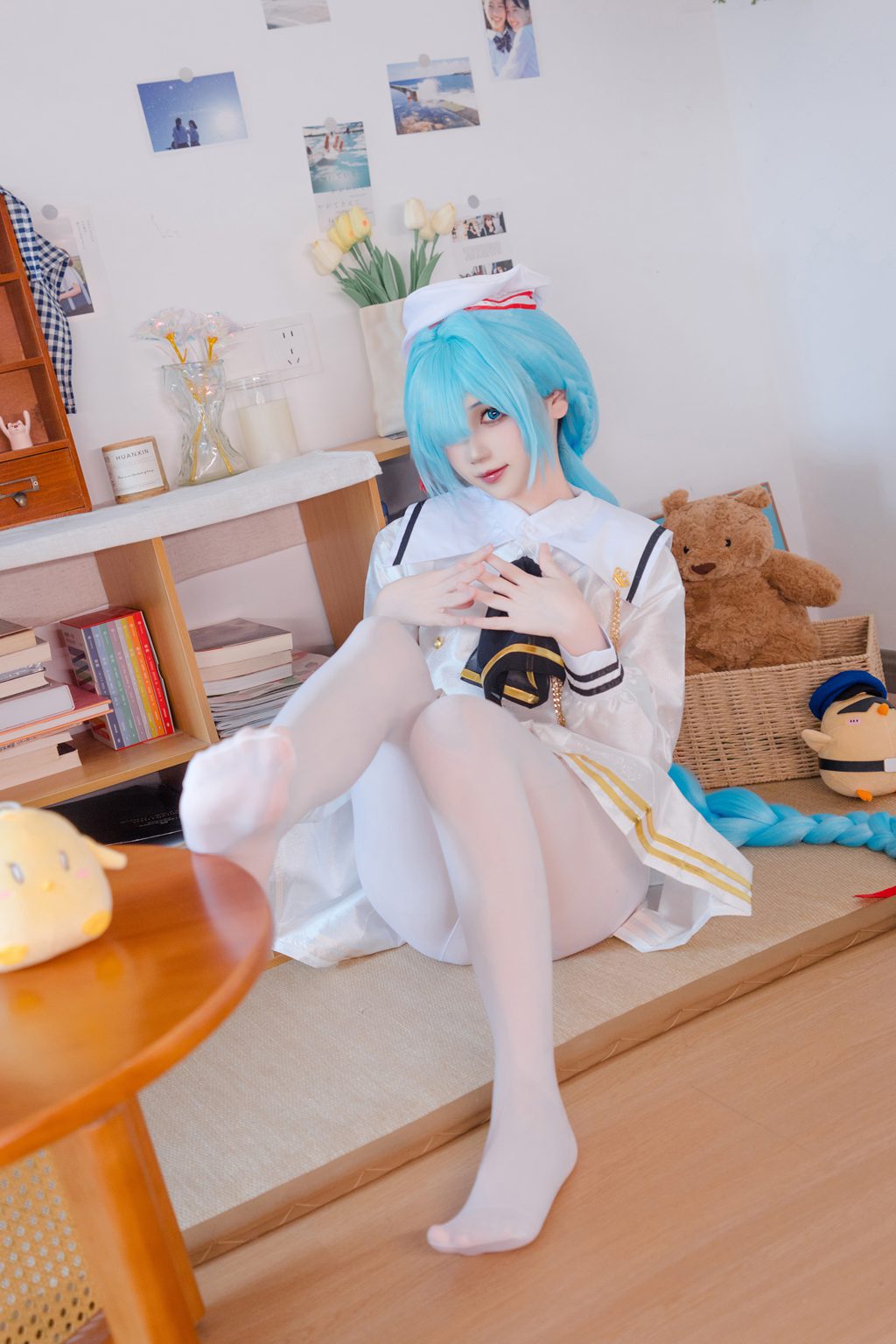 动漫博主@雪晴Astra 雅努斯踌躇的换衣时间 [79P/758MB] 网红写真-第1张